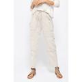 Free People Pants & Jumpsuits | Free People Women's Feelin' Good Utility Pull-On Pants - Natural S | Color: Tan | Size: S
