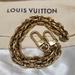 Louis Vuitton Other | Louis Vuitton Branded Chain Purse Strap Authentic (Chain Only) | Color: Gold | Size: Os