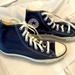 Converse Shoes | Converse Hightops- Chuck Taylor | Color: Blue | Size: 7.5