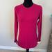 Burberry Tops | Long Sleeve Women's Wine Colored Burberry Top Size Small | Color: Red | Size: S