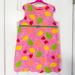 Lilly Pulitzer Dresses | Lilly Pulitzer Vintage White Label Hibiscus Pink Marzipan Print Shift Dress | Color: Pink/Yellow | Size: 5g