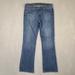 J. Crew Jeans | J Crew Women's Hipslung Jeans Size 29 S 32x30.5 Straight Leg Blue Denim Pants | Color: Blue | Size: 29