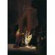 Rembrandt: Simeon's Song of Praise. Fine Art Print/Poster. (004303)