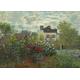 Claude Monet: The Garden of Monet at Argenteuil. Fine Art Print/Poster.