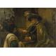 Rembrandt: Pilate Washing his Hands. Fine Art Print/Poster. (004306)