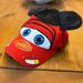 Disney Accessories | Disney Parks Kids Youth Cars Lightning Mcqueen Mickey Ears Cap Hat Red Youth | Color: Red | Size: Youth 54-58 Cm