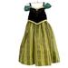 Disney Costumes | Disney Parks ‘Frozen’ Princess Anna Coronation Costume Dress | Color: Black/Green | Size: Xl(14)