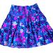 Lilly Pulitzer Skirts | Lily Pulitzer Tiered Shirred Waist Elastic Waist Mini Prairie Skirt Size Xs | Color: Blue/Pink | Size: S