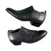 Coach Shoes | Coach Womens Black Devin Leather Western Low Booties, Almond Toe | Color: Black | Size: 8.5