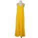 Free People Dresses | Free People Intimately All The Feels Embroidered Maxi Slip Dress Sz M Yellow | Color: Yellow | Size: M