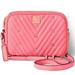 Victoria's Secret Bags | *Nwt* Victoria Secret Top-Zip Crossbody Bag | Color: Gold/Pink | Size: Os