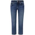 Slim-fit-Jeans PEPE JEANS "Jeans SLIM LW" Gr. 30, Länge 32, bl. medium Damen Jeans Röhrenjeans