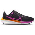 NIKE Damen Laufschuhe W AIR ZOOM PEGASUS 40, Größe 36 ½ in BLACK/HYPER VIOLET-LASER ORANGE-WHI