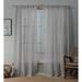 Copper Grove Svilengrad Sheer Rod Pocket Top Curtain Panel Pair