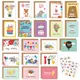 20pcs Happy Birthday Greeting Card With Envelope Birthday Party Invitation Cards Children DIY