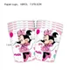 Disney Pink Minnie Mickey Mouse Swinging Gift Pack Cutlery Birthday Party Decoration Supplies