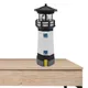 Lampe LED Solaire Rotative et Étanche avec Capteur Luminaire Décoratif d'Extérieur Idéal pour un