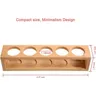 Essential Oil Wooden Display Stand 6 Hole Essential Oil Storage Rack Smooth For Essential Oils