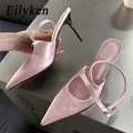 EILYKEN-Escarpins sexy à bout pointu pour femmes escarpins à bride fine pour mariage chaussures de