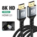 Câble HDMI 8k 4K à 120Hz 8K à 60Hz adaptateur 48Gbps pour Samsung Sony ehull HDR vidéo PC