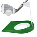 Indoor Golf Putting Trainer with Hole Flag Putter Green Practice Aid Home Yard Outdoor Training Aid