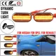 2x Led indicatori di direzione dinamici indicatori di direzione laterali per Renault Clio Trafic Kangoo Twigo Dacia Logan Duster Nissan Interstar Primastar