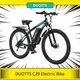 Duotts C29 Elektro fahrrad 750W Elektro-Mountainbike mit Gepäckträger 48V 15ah Batterie 50km
