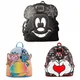 Mickey Leather Women Double Shoulder Backpack Christmas Mickey Lady Bags Minnie Schoolbag Handbag