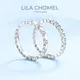 Designer Jewelry Honeycomb 18K White Gold VVS1 D Color Moissanite Diamond Beehive Rings Ins My Love
