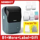 Niimbot B1 Mini Printer Portable Thermal Label Stickers Code Sticker Paper Color Rolls Cable Maker