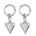 634C Y2K boucles d'oreilles pendentif coeur mignon pendentifs d'oreille coeur boucles d'oreilles