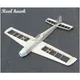 RC AirPlanes Laser Cut Balsa Wood Airplane Kit sport airplane Frame Wingspan 1100mm Model Building