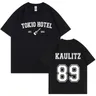 2024 Rock Band toyio Hotel Kaulitz T-Shirt da uomo Fashion Pure Comfort Tees maglietta a maniche
