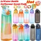 Flavored Water Bottle With 5 Flavour Pod Air Water Up Bottle Frosted 1000/900ML Air Starter Up Set