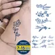 Tatouages Autocollants Temporaires Imperméables pour Homme et Femme Art Corporel Faux Tatouage