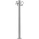 Bel-fer - Fontana da Giardino con Doppio Rubinetto Belfer 42/SRR Alluminio