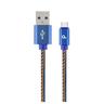 Gembird - Cableexpert CC-USB2J-AMCM-2M-BL Cavo usb usb 2.0 usb a usb c Blu