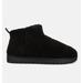 London Rag Anatole Fleece Exterior Fluffy Boots - Black