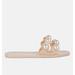 London Rag Pearla Faux Pearl Detail Jelly Flats - Brown - US 7