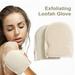 Exfoliating Loofah Glove Pad Body Scrubber Bath Shower Loofah Sponge Pad for Men and Women