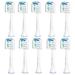 10 Pack Replacement Brush NG01 Heads Compatible with Philips Sonicare Replacement Heads Electric Toothbrush HX6250 HX6530 HX6730 HX6930 and Compatible with Sonicare Snap-on Toothbrush Handles