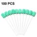 100 pcs Oral Care Swabs - Tooth Cleaning Mouth Toothette Oral Sponge Swabs Unflavored