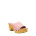 Beechwood Platform Side Sandal