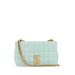 Pastel Light-blue Leather Mini Lola Shoulder Bag