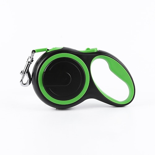 Einziehbare Hundeleine, 26-Fuß-Laufleine für mittelgroße Hunde, Ein-Knopf-Bruchamp;Ampere; Schloss, strapazierfähig, kein Gewirr Image