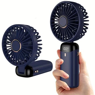 Waist Fan with 10000mAh Battery – Multifunction Necklace Fan, Strong Airflow 3-Speed Personal Cooling Fan for Outdoor Work