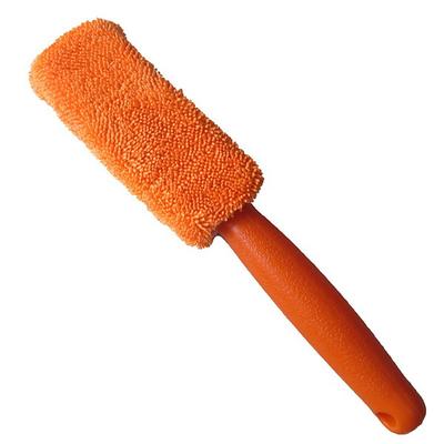 Car Wash Detailing Car Cleaning Brush Microfiber Wheel Rim Brush For Car Trunk Motorcycle Auto Detailing Brush Car Maintenance Rim Cleaning Brush Car Wash Beauty