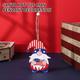 2PCS Independence Day Creative Wooden Hanging Plaque - Featuring a No-Face Gnome Design, Perfect for Patriotic Parties for The Fourth of July/Memorial Day