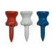 Golf Tees Etc Step Down Red Blue White Wood Golf Tees 1 Inch Strong & Light Weight Castle Golf Tees - (200 Pack)