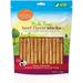 Canine Naturals Beef Chew - Rawhide Free Dog Treats - Made with Real Beef - Poultry Free Recipe - All-Natural and Easily Digestible - 40 Pack of 5 Inch Stick Chews